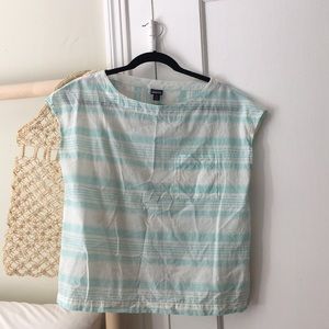 Stripes Patagonia Organic Cotton Blouse